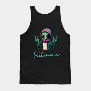 Hello Human Tank Top